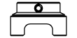 DELRIN-ANSCHLAGRING F=10 D=26 L=19